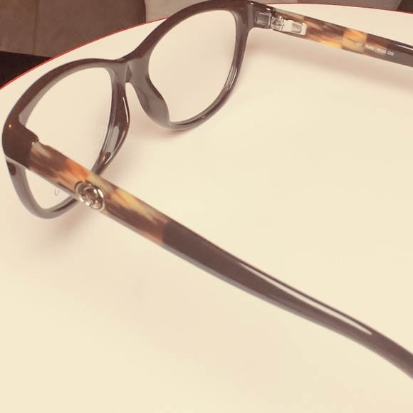 NWOT GUCCI GG3626 BROWN HORN OPTICAL GLASSES - Picture 11 of 16
